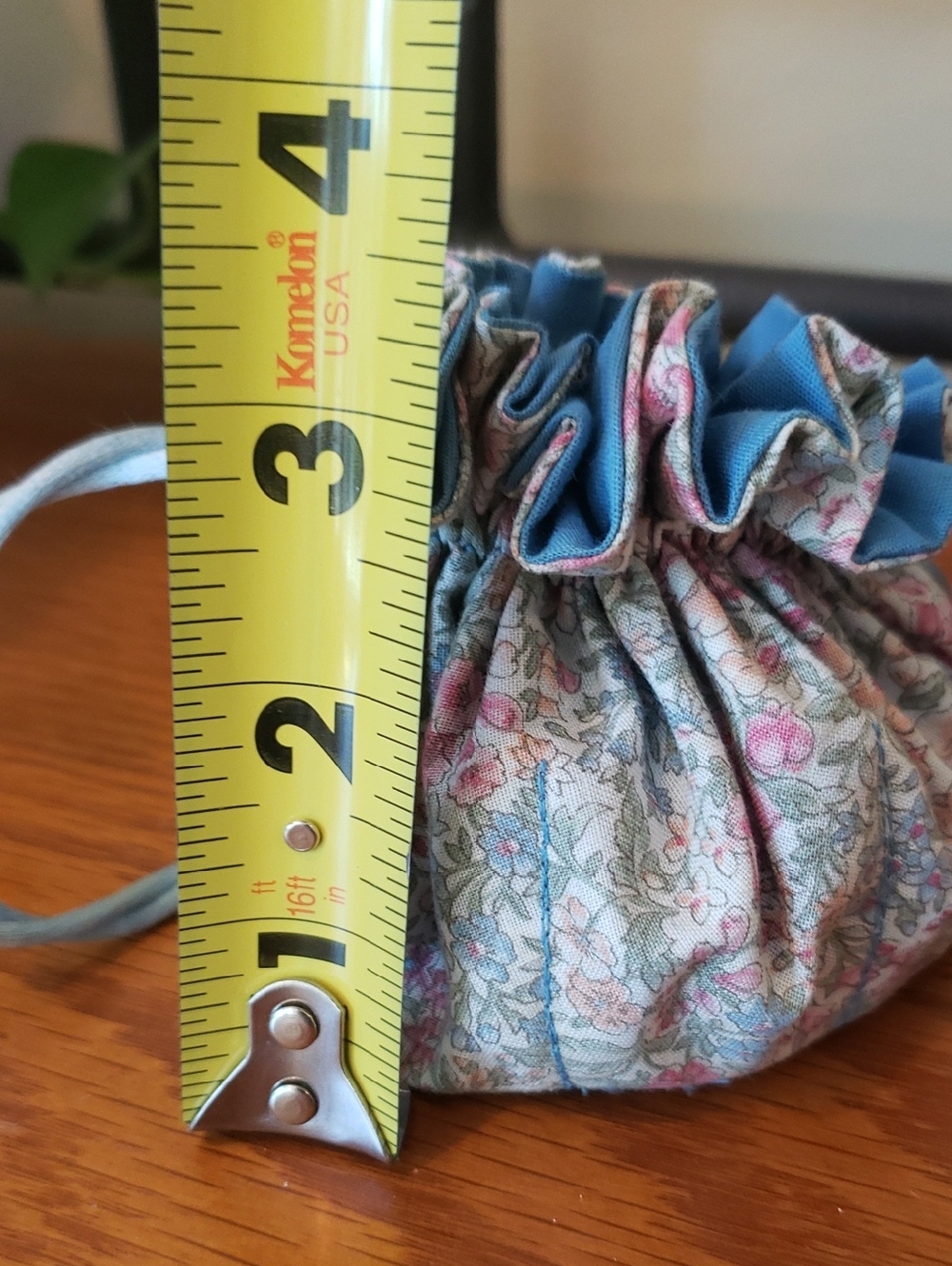 NWOT Floral Jewelry Drawstring Pouch - OS - Picture 8 of 9